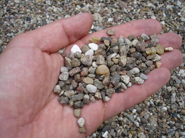 Perlkies als Mulch