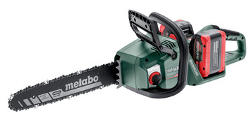 Der Nrtinger Elektrowerkzeughersteller Metabo bringt seine erste Akku-Kettensge auf den Markt.
