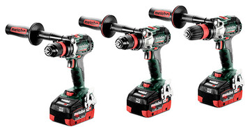  Aller guten Dinge sind drei: Akku-Bohrschrauber BS 18 LTX BL (Q) I, Akku-Schlagbohrschrauber SB 18 LTX BL (Q) I und Akku-Gewindebohrer GB 18 LTX BL Q I von Metabo sind dank ihrer brstenlosen Motoren besonders kraftvoll und effizient.