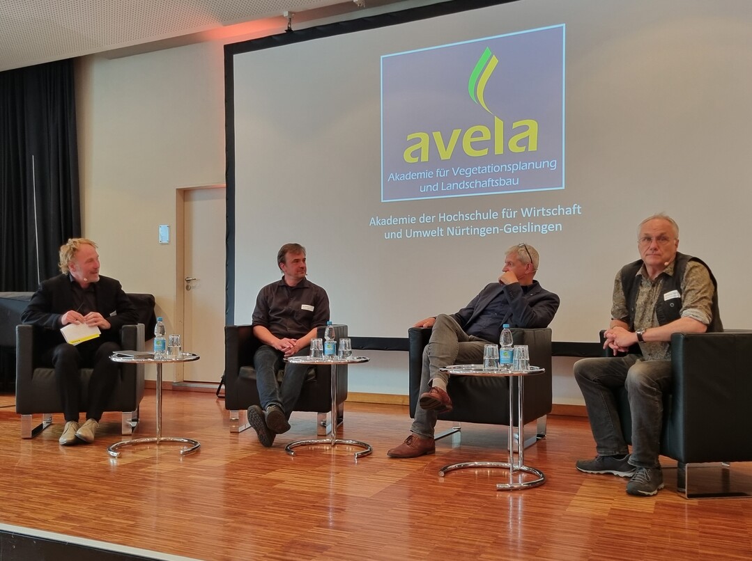 15. avela Fachtagung: Rainer Sachse, Jan Dieterle, Heiko Sieker, Wolfgang Dickhaut (v.l.n.r.)