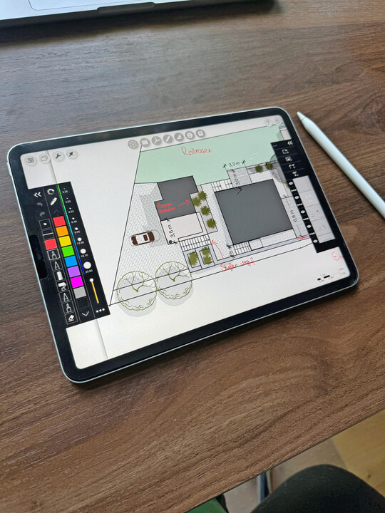 2D-Planung wie mit Stift und Papier, nur wesentlich effizienter