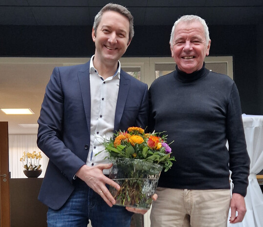 Marco Riley (l.) und Reiner Bierig sind fr dieses Jahr beide Geschftsfhrer des VGL.