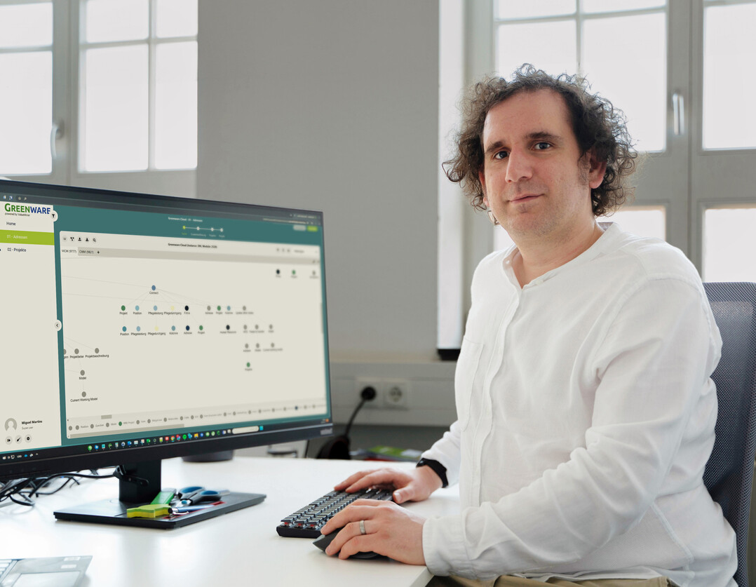 Miguel Martins, Geschftsfhrer von Greenware