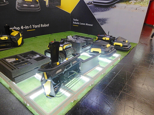 24NH68 autonomes oder ferngesteuertes akkubetriebenes Gertetrgersystem Yarbo