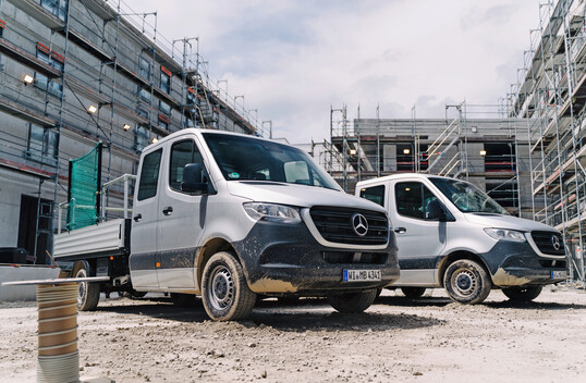 Mercedes-Benz Sprinter als Doppelkabine mit Pritsche