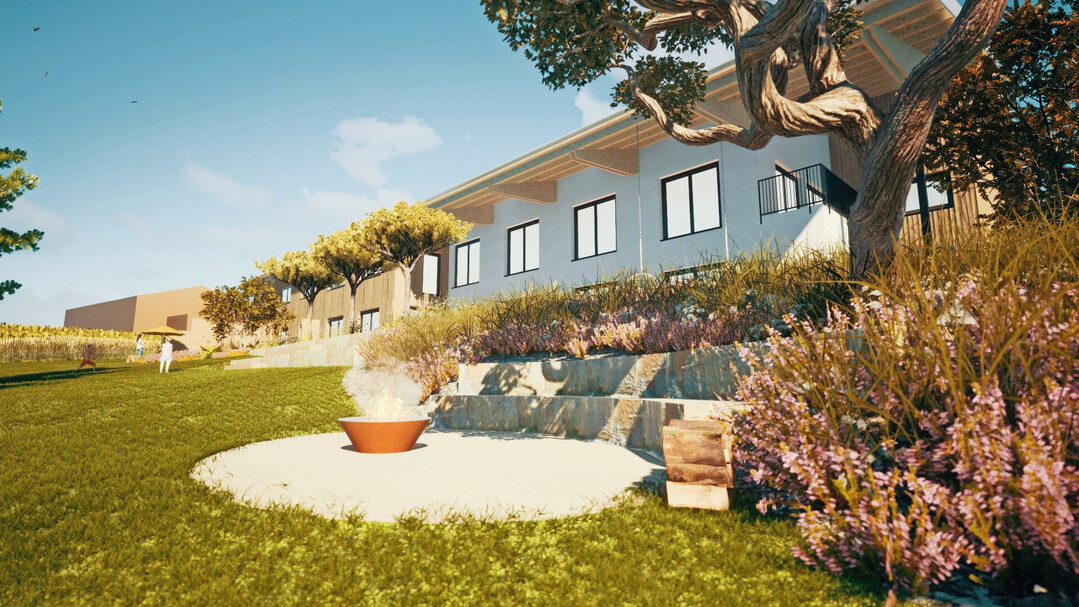 Als Planungs- und Ausfhrungsbetrieb kann Freiraum Schmid die geplanten Anlagen  hier als 3D-Rendering  auch bauen.