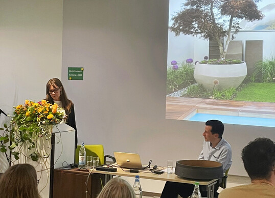 Fanden besondere Aufmerksamkeit: Tanja Casparis und Dries Janssens vom Atelier Vierkant