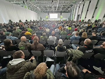 Beeindruckendes Auditorium: Baumpflegetage 2024