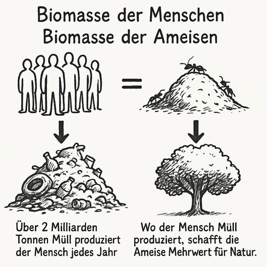 Zwei Lebensformen, zwei Ergebnisse