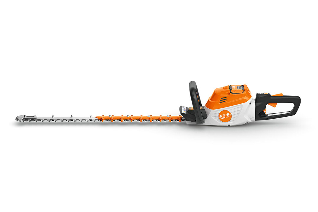 Die STIHL HSA 140 T ist das passende Gert fr den Trimmschnitt (T) von Jahrestrieben. Dabei reduziert ihre hohe Messergeschwindigkeit das Ausfransen der Bltter, wodurch die Hecke gepflegt und gesund aussieht. Gleichzeitig ist der brstenlose, elektronisch gesteuerte EC-Motor so leise, dass selbst bei ganztgigem Arbeiten kein Gehrschutz erforderlich ist und sich das Gert auch fr den Einsatz in lrmsensiblen Bereichen hervorragend eignet.