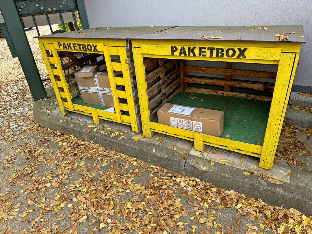 Und der Postbote wei, wo die Pakete hingehren.