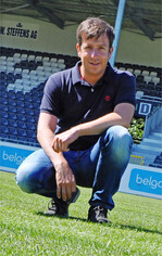 Jan Cordel beschäftigt sich an der Hochschule Osnabrück mit Unterflurbewässerung von Rasenanlagen.