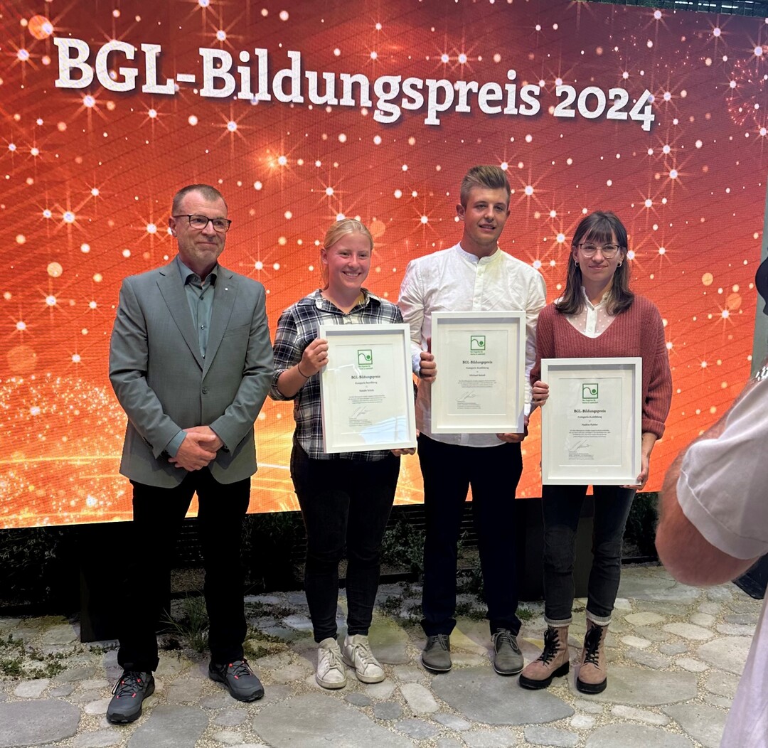 Die Preistrger des BGL-Bildungspreise, Ausbildung