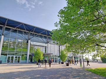 Eingang zur Messe Augsburg