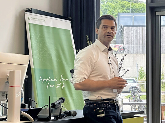 Benjamin Küsters nahm das Publikum nicht nur mit seinem Konzept, sondern auch mit der Philosophie dahinter mit.