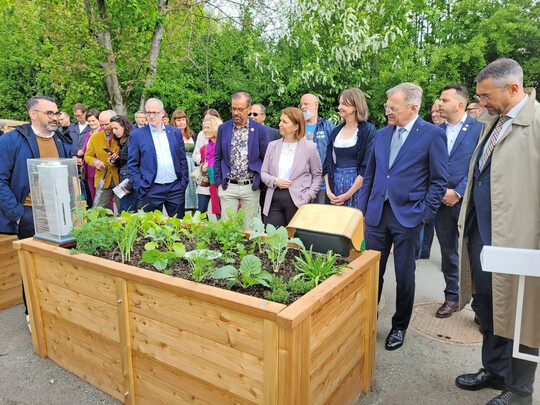 Erffnung Landesgartenschau Obersterreich 2025 in Schrding