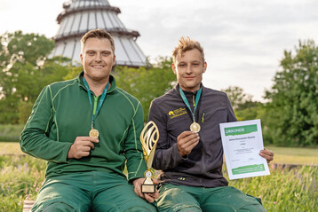 Max Lenske und Janne Konstantin Nemitz siegten in Magdeburg.