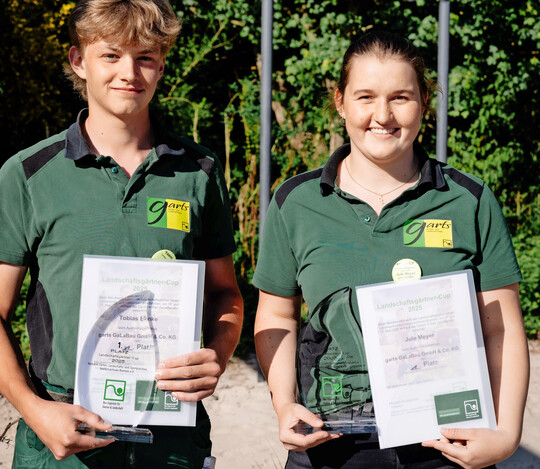 Tobias Bunke und Jule Meyer sicherten sich den Cup im Nordwesten.