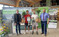 Antonius Theil und Eike Weber (hier mit FGL-Regionalprsident Udo Lindenlaub (links) und Thringens Staatssekretr Marcus Malsch (rechts) holten sich den Landschaftsgrtner-Cup 2025 in Erfurt.