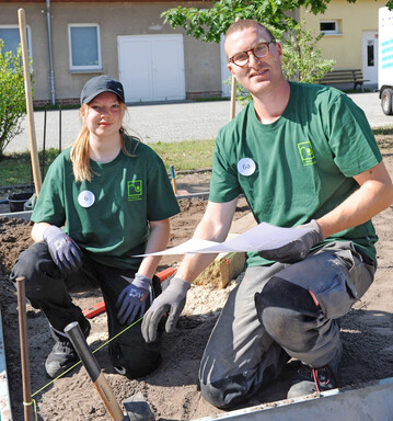 Leonie Haase und Hubert Ludwig Bauch haben den Landschaftsgrtner-Cup in der Hauptstadtregion gewonnen.