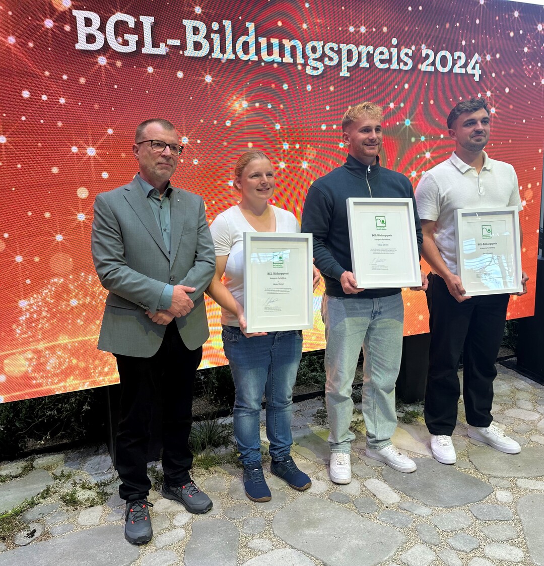 Die Preistrger des BGL-Bildungspreise, Weiterbildung<br>