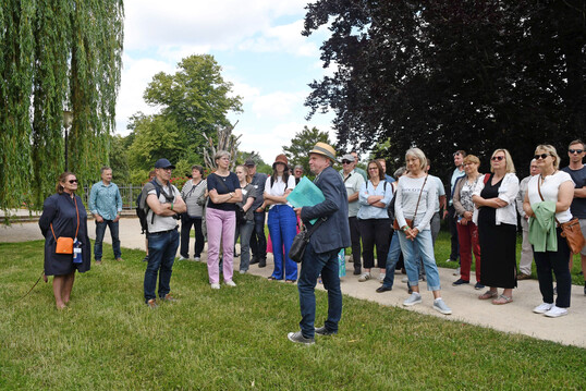 Fhrung ber die Freundschaftsinsel Potsdam mit Jrg Nthe