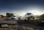Mercedes-Benz Citan, Vito und Sprinter (v.l.): Im Jahr 2015 hat Mercedes-Benz Vans mit rund 321.000 verkauften Transportern mehr Fahrzeuge verkauft als je zuvor.
