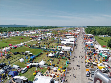 Sonne satt gab es im Juni auf der demopark 2025
