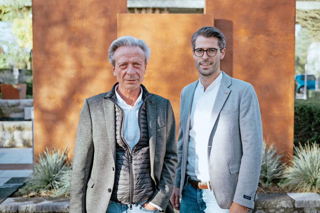 Wilfried und Felix Braun (v.l.)