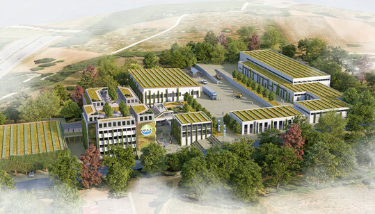 Zukunftsperspektive: Rendering der Deula in Kirchheim-Teck.