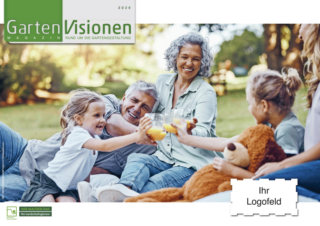 Individualisierbares Kundenmagazin: die GartenVisionen.