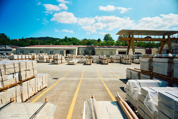 Natursteine im Werk HR-Pazin