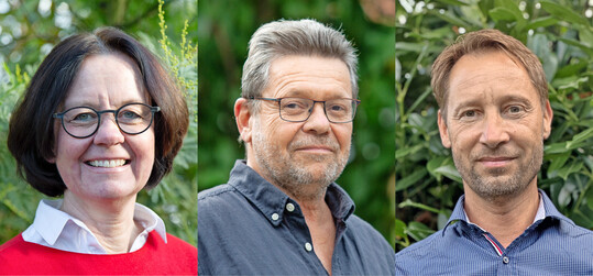 Cornelia Hussermann, Johannes Ihm und Walter Rttger sind die Verbndeten der Master Stauden.