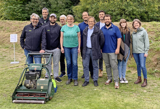 Das Team des Rasenkompetenzzentrums