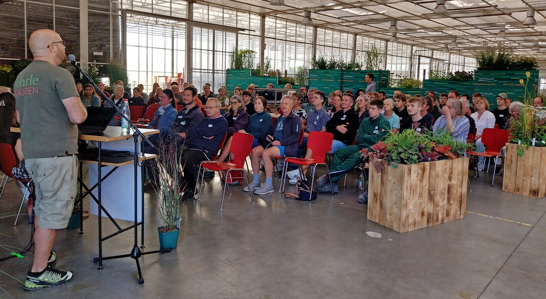 Die Versandhalle bot eine angenehme Atmosphre und viel Platz.