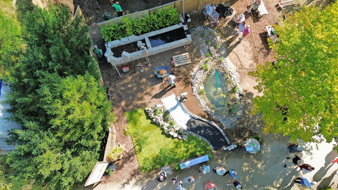  Bauzwischenstand am 2. Tag