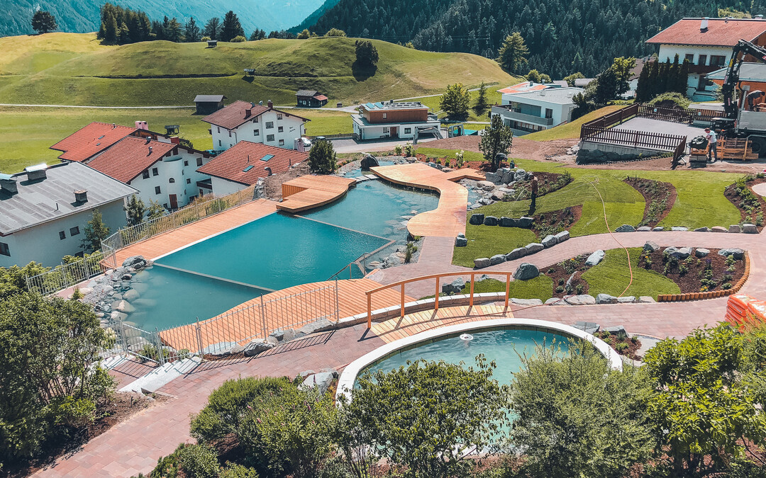 Die Schalber Alm in Serfaus ist eine der Referenzen von Grasberger.