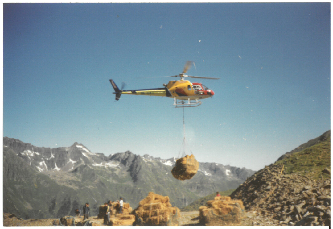 Schon frher wurde dafr teilweise der Heli eingesetzt.