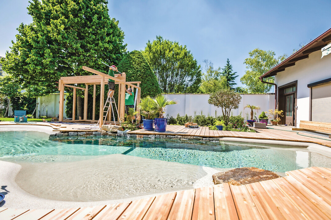 Mit dem Biodesign-Pool bedient Kreitl ein Boomthema.