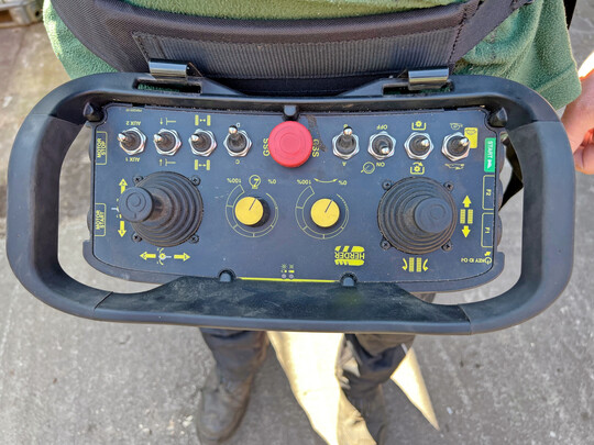 Bedientafel bei Herder