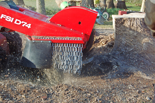 Schleuderschutz FSI mit Ketten und Gummisch�rze