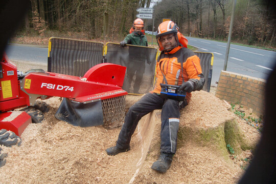 Derartige Dimensionen sind nur mit 70 PS zu schaffen.