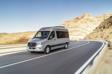 Weltpremiere Mercedes-Benz Sprinter, Duisburg 2018.