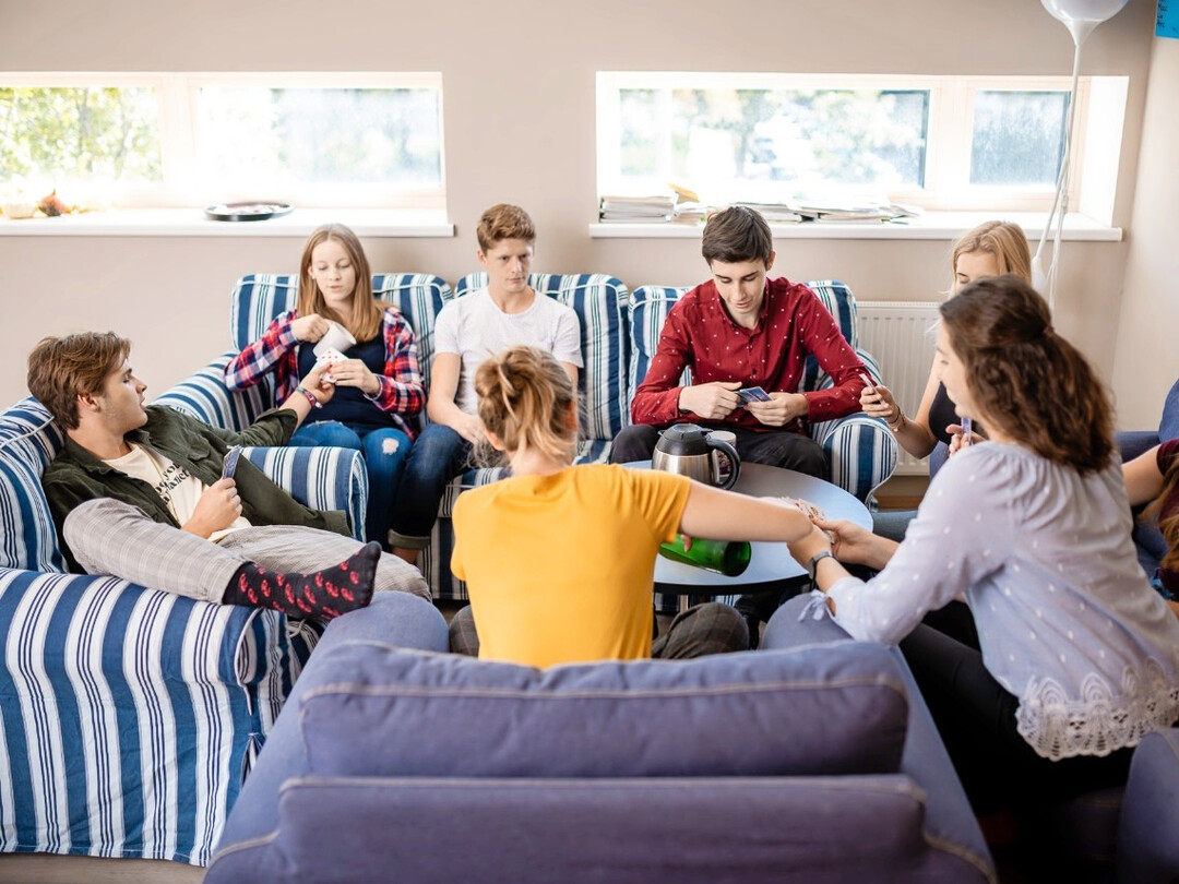 Gemeinschaft und Hilfsbereitschaft stehen im Internat an oberster Stelle.