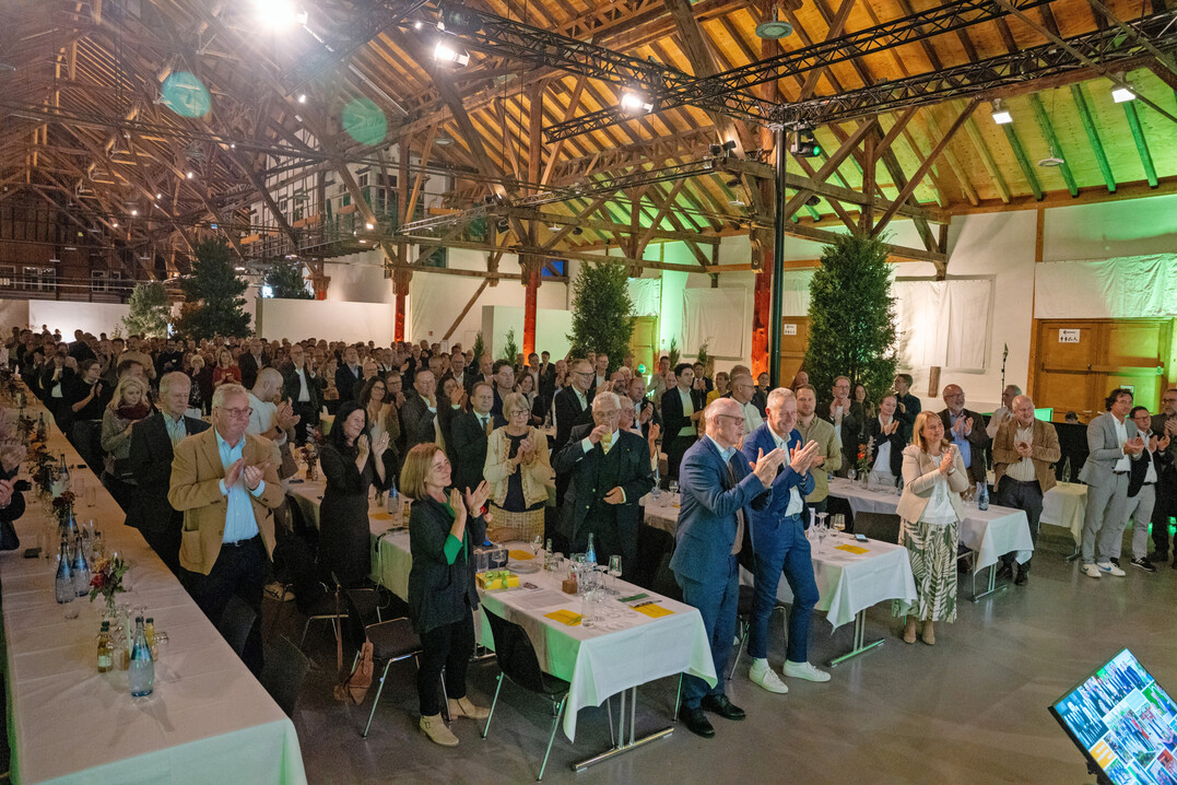 Die Alte Kelter in Fellbach bot eine sch�ne Atmosph�re.