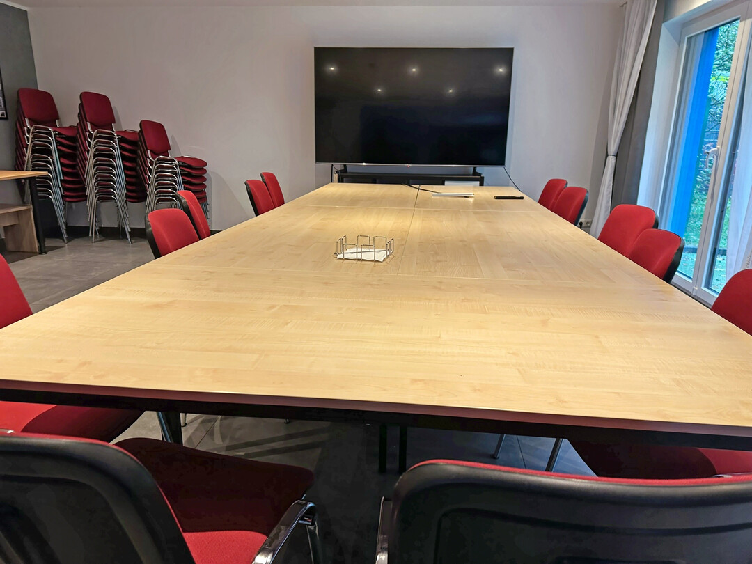 Im Kasino ist viel Platz f�r Besprechungen und Firmenevents.