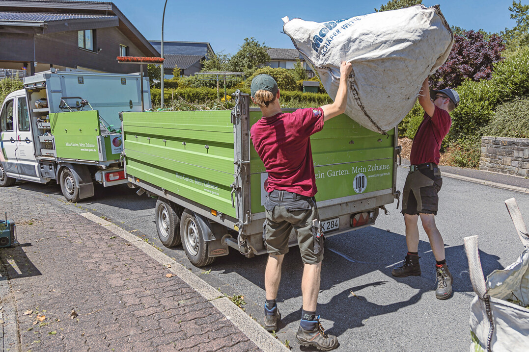 Klute bei der Arbeit