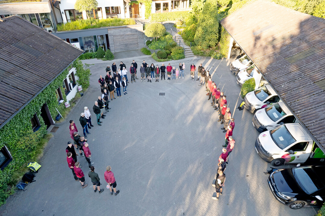 Jeden Morgen ist bei Klute Tagesbesprechung.