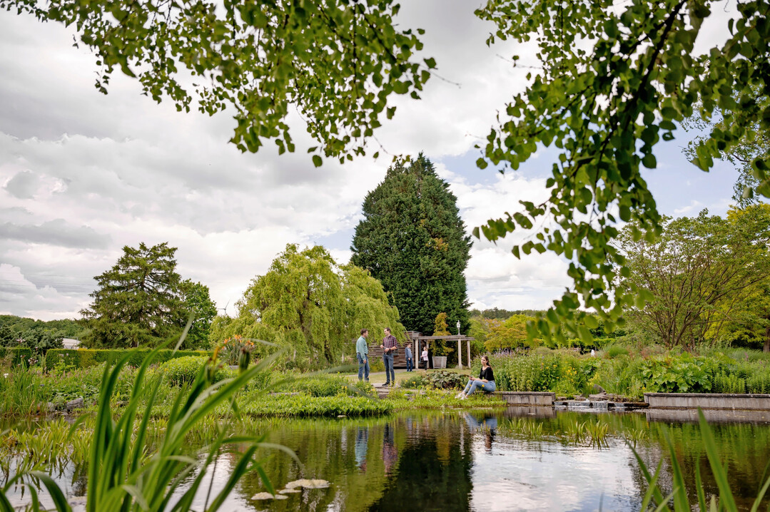 Die Gartenlagen bieten viel Studiummaterial, um sich auch außerhalb der Vorlesungen Wissen anzueignen.
