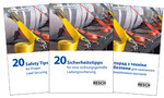 Nach erfolgreicher Erstauflage der „20 Sicherheitstipps für eine ordnungsgemäße Ladungssicherung“ ist nun die zweite, überarbeitete Auflage erschienen.